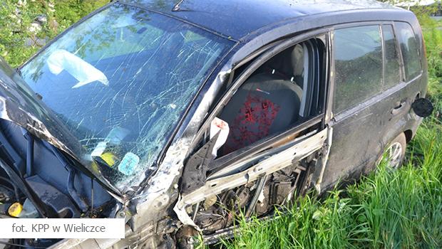 Niedoszły samobójca na drodze Celowo wjechał pod TIRa Wieliczka City