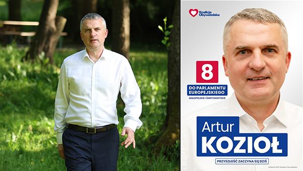 9 czerwca zagosuj na Artura Kozioa do Parlamentu Europejskiego!