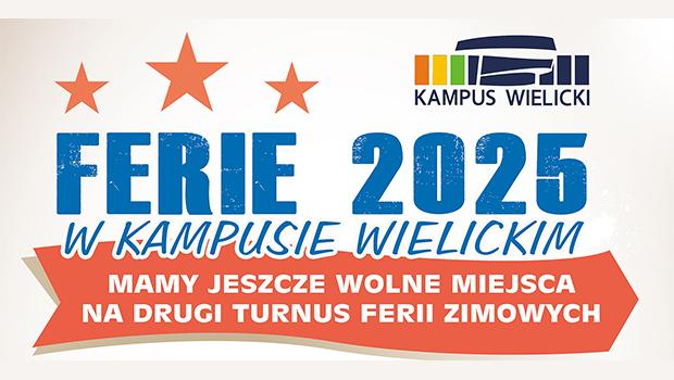 Ferie 2025 – ostatni turnus w Kampusie Wielickim